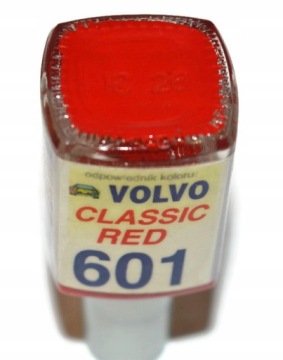 VOLVO 601 CLASSIC RED LAKIER ZAPRAWKA DO RYS ARA 10 ML