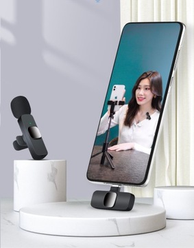 2 беспроводных петличных микрофона USB-C ANDROID IOS