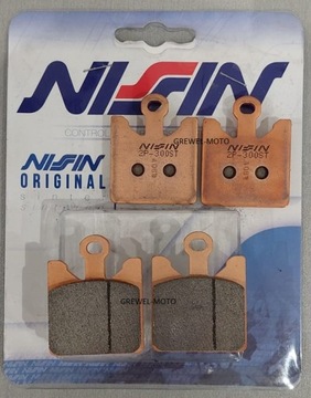 NISSIN 2P300ST klocki hamulcowe ZX-6R ZX R Ninja GSXR 2P-300ST 300ST