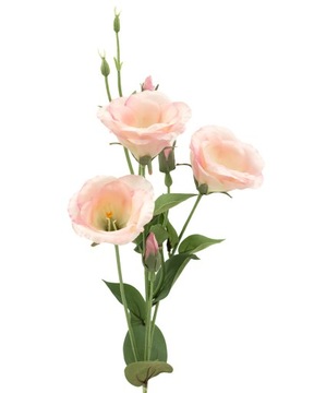 SZTUCZNE KWIATY DUŻA GAŁĄZKA EUSTOMA RÓŻOWA DO BUKIETU WAZONU 72CM
