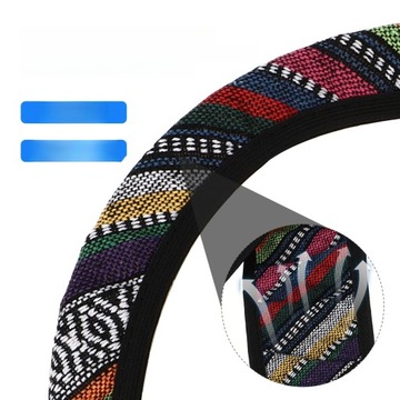 АКСЕССУАРЫ ДЛЯ АВТОМОБИЛЬНОГО РУЛЯ АВТОМОБИЛЬНЫЙ ЧЕХОЛ ЖЕНСКИЙ ФОЛК-КАСТОМ ЧЕХОЛ