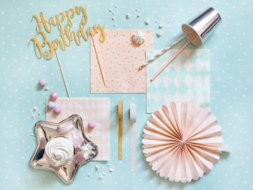 Салфетки в горошек