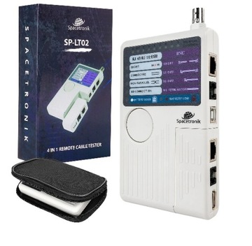 Tester kabli sieciowych 4w1 SP-LT02 RJ45 RJ11 USB