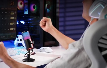 Игровой конденсаторный микрофон Maono DM30 Studio для USB-компьютера