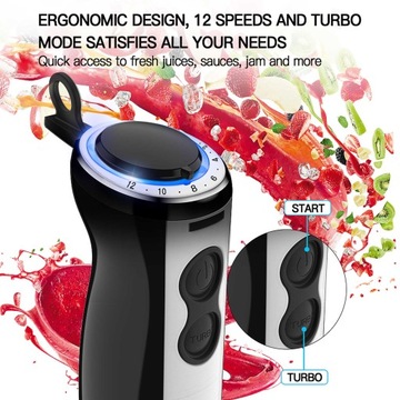 Блендер, набор ручного блендера 5 в 1.