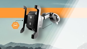 Прочное крепление HAMMER Mount Стабильный держатель для стекла