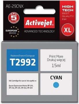 Tusz ActiveJet do Epson niebieski (cyan)