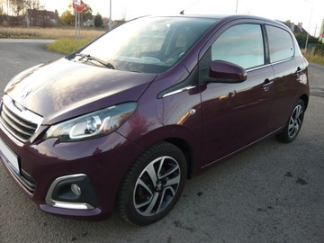 Peugeot 108 1.2 VTi 82KM 2014 Peugeot 108 PureTech 82 Allure , TOP stan , najbogatsze wyposażenie, zdjęcie 2