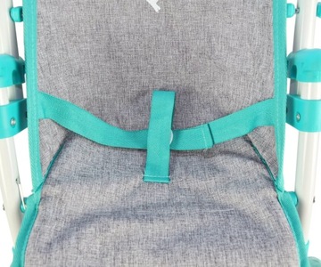 Коляска для куклы Mint Grey Коляска Mint