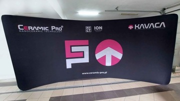 Арочная рекламная стена 800х300см Print Design, двусторонняя