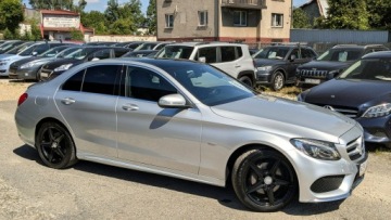 Mercedes Klasa C W205 Limuzyna 200 BlueTEC 136KM 2015 Mercedes C 200 1.6CDi 136PS OPŁACONY Bezwypadkowy, zdjęcie 7