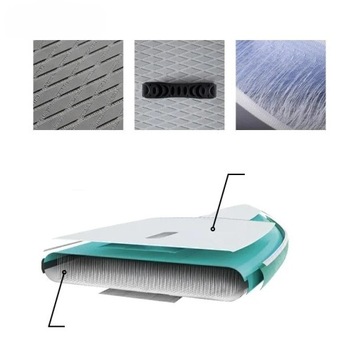 Надувная доска SUP для плавания 305см + аксессуары 100кг 305*75*10см Kalinu