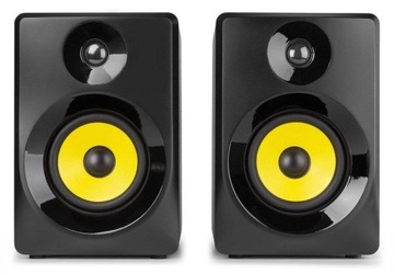 Monitory STUDYJNE AKTYWNE 100W 2szt VONYX CZARNE