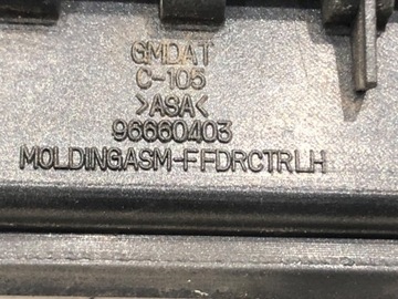 MŘÍŽKA SMĚROVKA BLATNÍKU LEVÝ PŘEDNÍ 96660403 OPEL ANTARA A 2.0 06-11