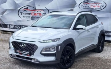 Hyundai Kona I Crossover 1.6 T-GDI 177KM 2019 Hyundai Kona 1.6 177 KM Navi AUTOMAT bezwypadkowy serwisowany oplacony 1.6, zdjęcie 2