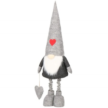 Gnome Рождественская телескопическая большая GNOM, высота 130 см, регулируемая XXL