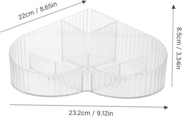 Ящик для хранения органайзер для макияжа для туалетного столика P отсек