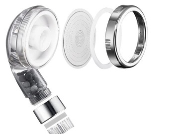 ЭКОНОМИЧНЫЙ ДУШЕВОЙ РУЧНОЙ С КАМНЕННЫМ ФИЛЬТРОМ, ИОНИЗИРУЮЩИЙ ДУШ