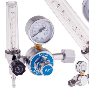 Reduktor do CO2 Argon mix z rotametrem