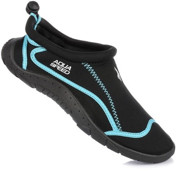 AQUA SPEED BUTY DO WODY DAMSKIE MĘSKIE DO PŁYWANIA PLAŻOWE NA PLAŻĘ r. 42