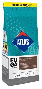 Fuga Ceramiczna 024 Ciemnobrązowy 2kg Atlas