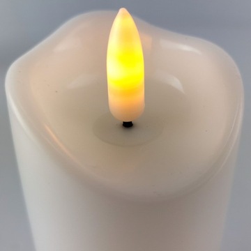 СВЕЧНАЯ ВСТАВКА ДЛЯ ЭФФЕКТА РЕШЕННОГО ПЛАМЕНИ ВЫСОКАЯ СВЕЧА НА АККУМУЛЯТОРЕ 17,5 СМ