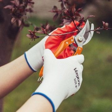 МАССИВНЫЕ МЕТАЛЛИЧЕСКИЕ САДОВЫЕ НОЖНИЦЫ С ЗАПАСНОЙ ПРУЖИНОЙ