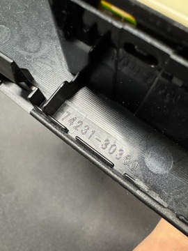 LEXUS GS 200T IV 2016 2017 2018 PANEL ŘÍZENÍ PRAVÝ PŘEDNÍ 74231-30360