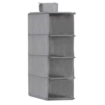 ПОДВЕСНОЙ ОРГАНАЙЗЕР ДЛЯ ВЕСЕЛКИ ДЛЯ ШКАДА 4 ПОЛКИ ВЕШАЛКА ДЛЯ ОДЕЖДЫ 80х30х30см