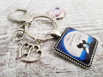 Брелок с фотографией Подарок на День мальчика