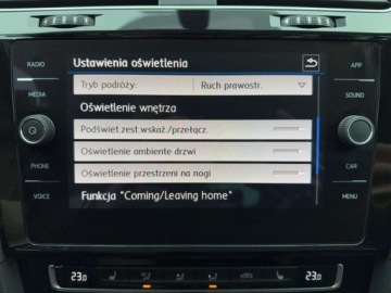 Volkswagen Golf VII Hatchback 3d Facelifting 1.5 TSI BMT 130KM 2019 Volkswagen Golf 1.5 TSI 130KM Manual Serwis ASO Ambiente 1.5 Benzyna, zdjęcie 9