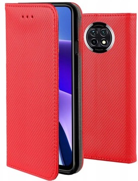 ETUI MAGNET FLIP DO XIAOMI REDMI NOTE 9T 5G +SZKŁO