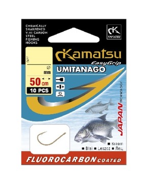 Haczyki Kamatsu Umitanago FC Przypon Złote Nr.8