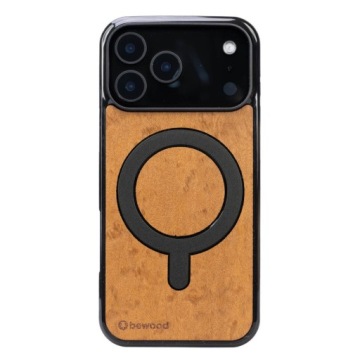 Dřevěné Pouzdro Bewood pro iPhone 17 Pro Max Imbuia s MagSafe
