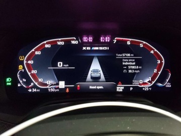 BMW X6 G06 2022 BMW X6 M50I 2022 4.4l 4.4 Benzyna 523KM, zdjęcie 9