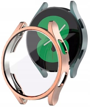 ЧЕХОЛ ДЛЯ SAMSUNG GALAXY WATCH 4 5 40 мм/44 мм СИЛИКОНОВЫЙ КОРПУС РАЗНЫХ ЦВЕТОВ