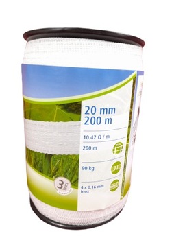 Лента BASIC 20мм 200м для конной овчарки PASTUCH