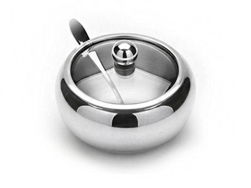 САХАРНИК с ложкой СТАЛЬ 560мл BRUNBESTE