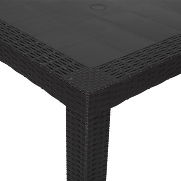 стол из техноротанга GARDEN FURNITURE URANO с 6 стульями