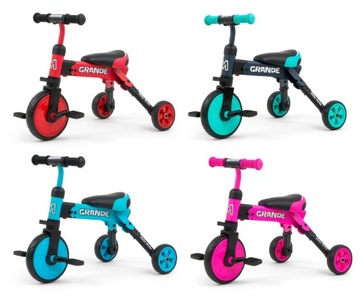 ПЕРВЫЙ балансировочный велосипед Grande Blue 2 в 1 ДЛЯ ОДНОГО ГОДА РЕБЕНКА