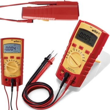 MIERNIK MULTIMETR CYFROWY DO 1000 V AC CAT IV 45215 WIHA
