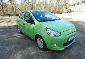 Mitsubishi Space Star Hatchback 5d 1.0 71KM 2014 Mitsubishi Space Star maly tani niezawodny ekonomiczny z KLIMATYZACJA, zdjęcie 2