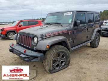 Jeep Wrangler III Unlimited Facelifting 3.6 V6 286KM 2017 Jeep Wrangler 2017 JEEP WRANGLER UNLIMITED RUBICON 3.6 Benzyna 285KM