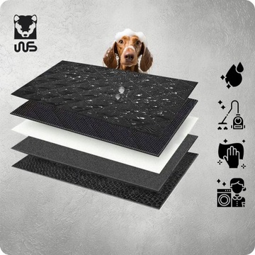 Водонепроницаемый чехол для коврика для собаки на автокресло, БОЛЬШОЙ XXL