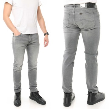 LEE RIDER spodnie męskie zwężane jeansy W38 L32