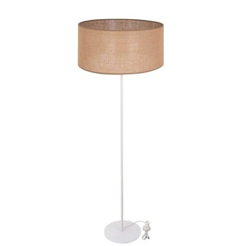 LAMPA STOJĄCA PODŁOGOWA JUTA WALEC 40CM BOHO