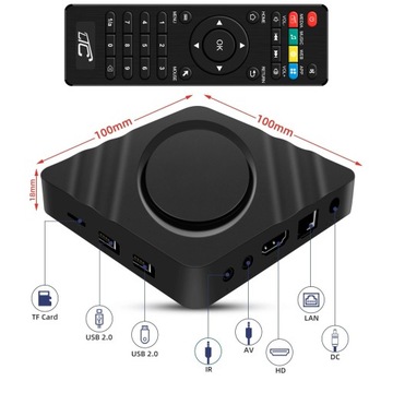 PS SMART TV BOX BOX51 LTC ANDROID 4K UHD