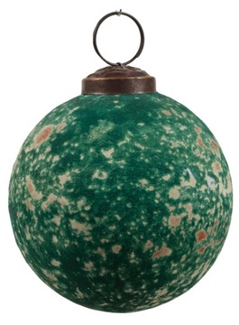 BOMBKA SZKLANA ZAWIESZKA CHOINKOWA 8CM