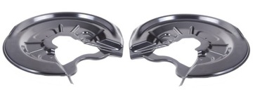 OSŁONA TARCZY TARCZA KOTWICZNA TYŁ PRAWA LEWA ZESTAW AUDI A3 8P SEAT ALTEA