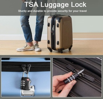ЗАМОК БАГАЖНИКА С СИСТЕМОЙ TSA LOCK SPILBERGEN, СЕРЫЙ